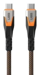 UAG SRGE Datový a nabíjecí kabel USB-C (M) - USB-C (M) 240W 0.75m černo-oranžová / USB 3.2 (9B4415114097)