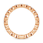 LUNICA Stříbrný prstýnek KLID ROSE Velikost prstenu: 7 (EU: 54-56) 0616_7