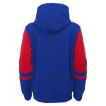 Outerstuff Dětská Mikina New York Rangers Faceoff Colorblocked Fleece Full-Zip Velikost: Dětské 14 let)