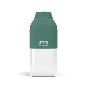 Monbento Lahev Monbento Positive Green Forest 330 ml, zelená barva, plast