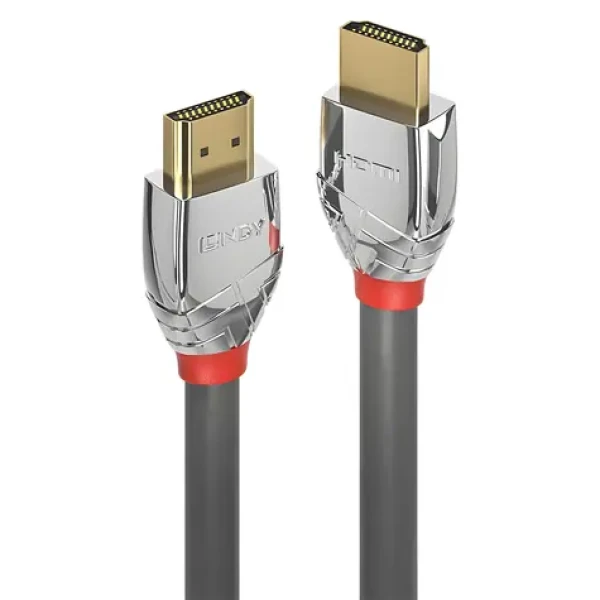 Lindy Cromo Line šedá / HDMI kabel / High Speed / 4K 4096x2160 60Hz / 7,5 m (37875)