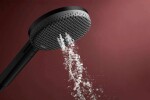 HANSGROHE - Raindance Alive Select S Sprchová hlavice, 3 proudy, matná černá 24500670