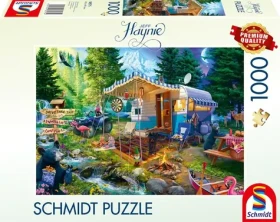 SCHMIDT Puzzle S karavanem v horách