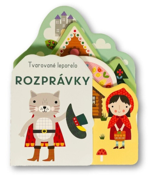 Tvarované leporelo Rozprávky - Sally Payne
