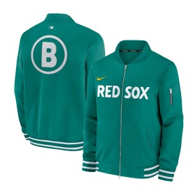 Nike Pánská bunda Boston Red Sox MLB City Connect 2026 Authentic Dugout Bomber Velikost: L