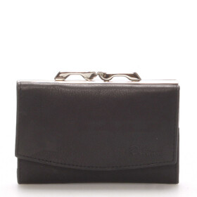 Dámská kožená peněženka Delami Cora, černá