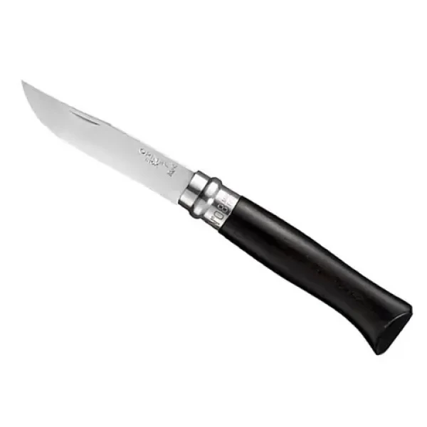 Opinel 8 kapesní nůž zavírací 8 cm dárkový box / pouzdro / ebenové dřevo (1352)