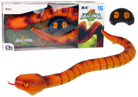 Mamido Had na dálkové ovládání 70 cm oranžový