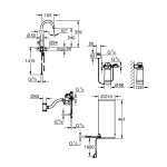 GROHE - Red Dřezový ventil Mono s ohřevem vody a filtrací, zásobník L, chrom 30080001