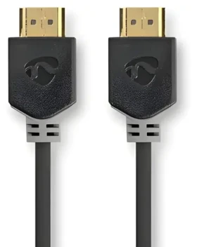 Nedis Ultra High Speed HDMI 1 m antracitová / Kabel HDMI / 8K 60 Hz / 48 Gbps (CVBW35000BK10)