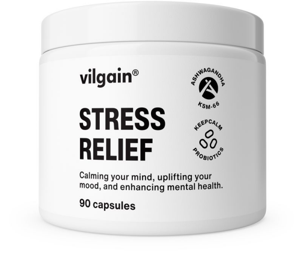 Vilgain Stress Relief – 90 kapslí