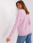 Dámský svetr 2235.00P světle fialová - FPrice one size