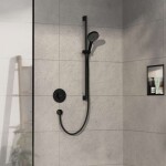 HANSGROHE - ShowerSelect Comfort Termostatická baterie pod omítku, matná černá 15553670