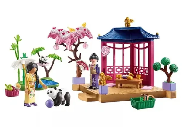 Playmobil® My Life - Promo-Packs 71762 Asijská zahrada s krmením pandy