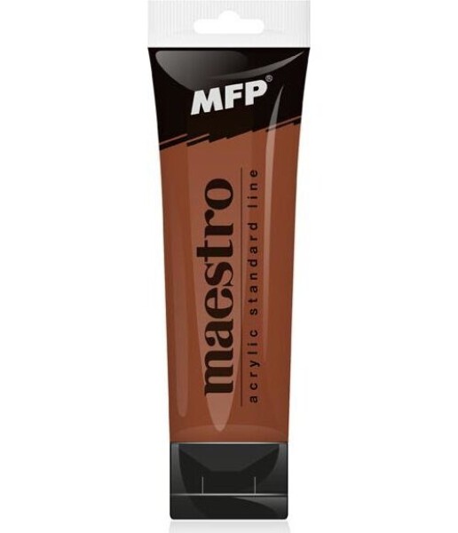 Akrylová barva Maestro 75ml - burnt sienna