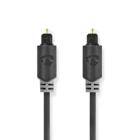 Nedis Optický audio kabel TosLink (M) - TosLink (M) 2.00 m černá (CABW25000AT20)