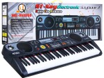 Mamido Velký keyboard s mikrofonem MP3 černý