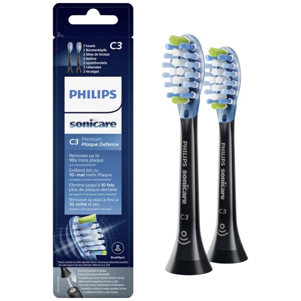 Philips Sonicare HX9042-33 náhradní hlavice 2ks / černá (HX9042/33)