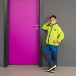 Kalhoty sportovní outdoorové, podšité fleezovou podšívkou, Pidilidi, PD1121-04, modrá - 104 | 4roky