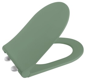 SAPHO - BRILLA WC sedátko, SLIM, Soft Close, zelená mat 100787-128