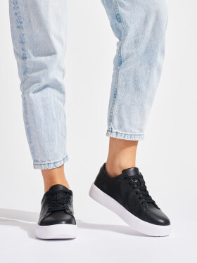 Originální černé tenisky dámské platforma 37