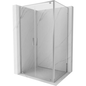 MEXEN/S - Exo sprchový kout dveře křídlové 100 x 95, transparent, chrom 8182-100-095-01-00