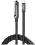 AWEI CM-12C černá / Kabel se stojánkem / USB-C - USB-C (CM-12C)