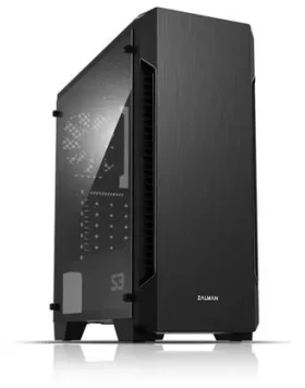 Zalman S3 černá / Skříň / ATX / Tvrzené sklo / bez zdroje / USB 3.2 Gen2 Type-A (S3)