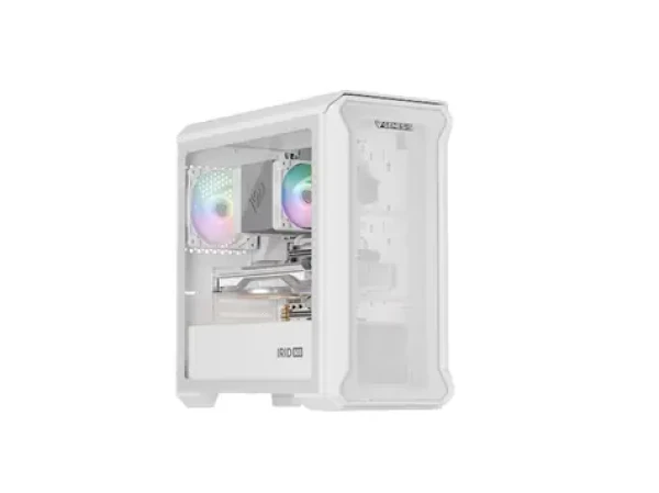 Genesis Irid 503 Lite ARGB bílá / PC skříň / mini-ITX, micro-ATX / USB 2.0 / USB 3.0 (NPC-2224)