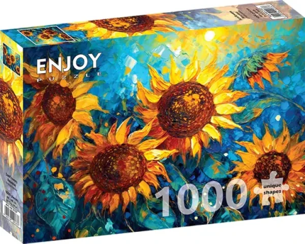 ENJOY Puzzle Setkání slunečnic