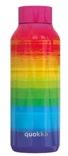 Quokka Nerezová termoláhev Solid duhová 510 ml (Q11991)