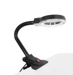 Zvětšovací lampa Yihua 239 90mm 3D-10D se zakřiveným ramenem a klipem