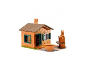 Stavebnice Teifoc Domek s grilem 185ks