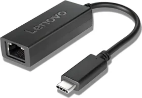 Lenovo ThinkPad USB-C to Ethernet Adapter černá / Redukce / USB-C / RJ-45