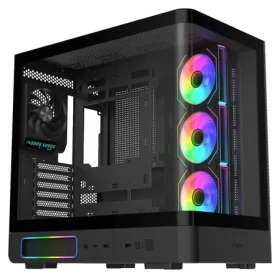 Fortron FSP M581-BA černá / Skříň / Midi Tower / ATX / ARGB / GPU 445mm / bez zdroje (POC0000343)
