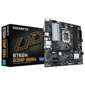 GIGABYTE B760M D3HP DDR4 / B760M / LGA1700 / 4x DDR4 / PCIEx16 / 1xGLAN / micro-ATX (B760M D3HP DDR4)