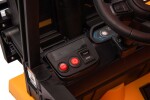 Mamido Dětský elektrický vysokozdvižný vozík JCB žlutý