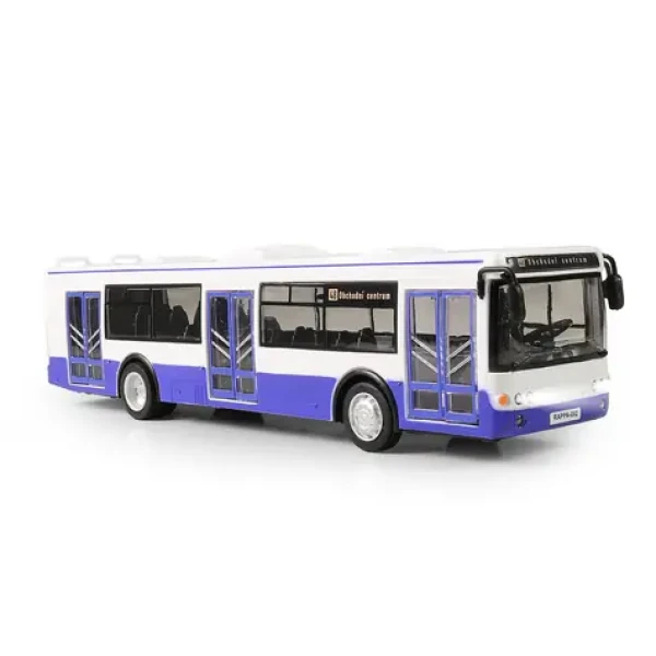 RAPPA 190665 Autobus který hlásí zastávky česky 28 cm modrá