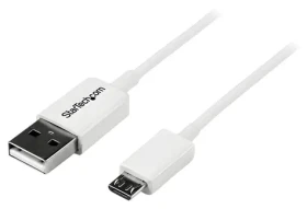 StarTech USB-A - Micro USB kabel bílá / Kabel / USB 2.0 / 2 m (USBPAUB2MW)