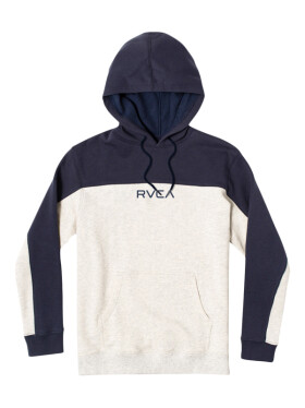 RVCA BALI CLR BLK SNOW MARLE pánská mikina přes hlavu