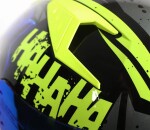 Helma na motorku Xrc Illustrator glossy - XL / černá