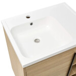 Koupelnová skříňka s umyvadlem Naturel Lucca 59x70x45 cm dub mat LUCCA60D LUCCA60D