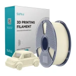 Sunlu PETG filament slonová kost / Struna pro 3D tiskárnu / PETG / 1 kg (PETG BW)