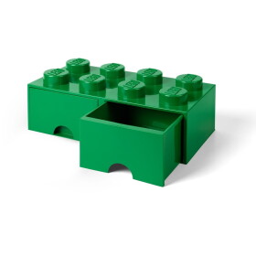 LEGO úložný box šuplíky tmavě