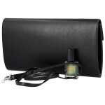 Módní dámské koženkové psaníčko Shay, černé