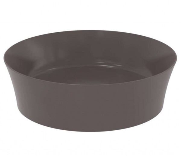 IDEAL STANDARD - Ipalyss Umyvadlová mísa, průměr 40 cm, bez přepadu, slate grey E1398V5