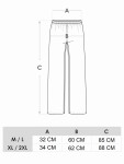 Yoclub Dámské letní dlouhé kalhoty USD-0016K-A100 Black M/L