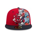 New Era Pánská kšiltovka St. Louis Cardinals MLB 2025 Players' Weekend Authentic 59FIFTY Fitted Velikost: 7 3/8