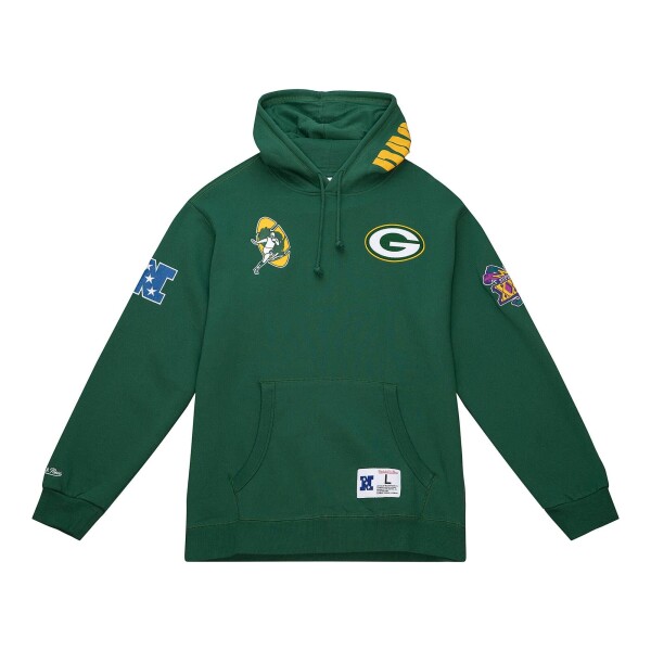 Mitchell & Ness Pánská mikina Green Bay Packers NFL City Collection Hoodie Velikost: M
