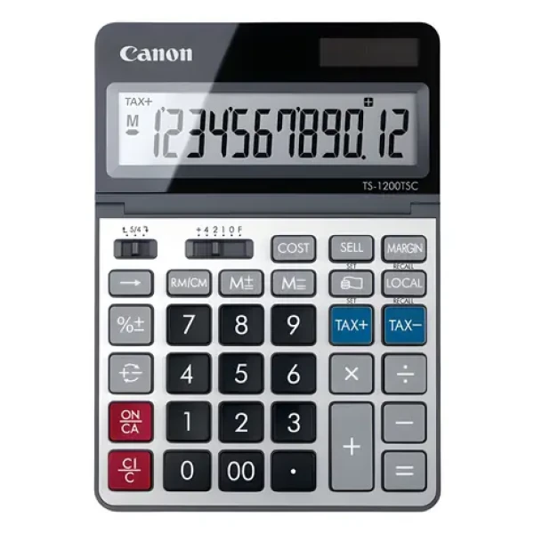Canon TS-1200TSC / Kalkulačka / kovové tělo / LCD displej / stolní (2468C002)